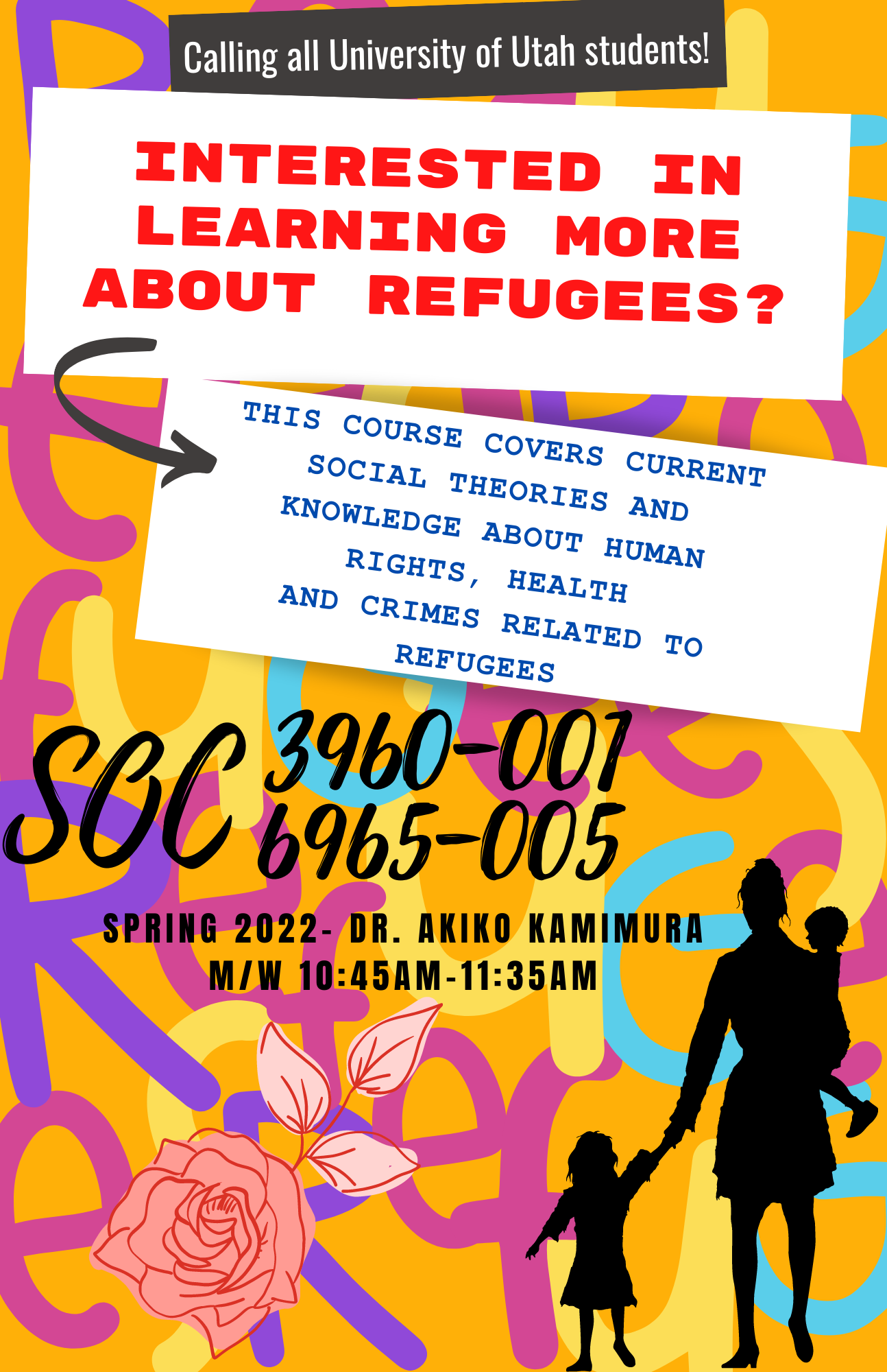 Refugee Soc 3960, 6965